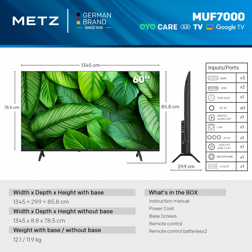 Телевизор Metz 60MUF7000Z